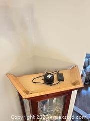 MaxSold Auction: 5 tier glass display case  - Ottawa (Ontario, Canada) SELLER MANAGED Downsizing Online Auction -  Cinnabar