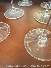 MaxSold Auction: 6 Waterford crystal wine glasses  - Ottawa (Ontario, Canada) SELLER MANAGED Downsizing Online Auction -  Cinnabar