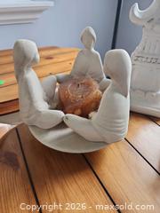 MaxSold Auction: Angel Candle Holders And Pottery Fleur de Lis - Ottawa (Ontario, Canada) SELLER MANAGED Downsizing Online Auction -  Cinnabar