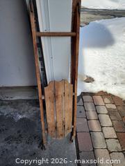 MaxSold Auction: Antique 2 Person Sled  - Ottawa (Ontario, Canada) SELLER MANAGED Downsizing Online Auction -  Cinnabar