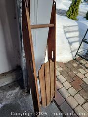 MaxSold Auction: Antique 2 Person Sled  - Ottawa (Ontario, Canada) SELLER MANAGED Downsizing Online Auction -  Cinnabar