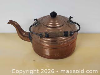 MaxSold Auction: Antique Copper Kettle - Ottawa (Ontario, Canada) SELLER MANAGED Downsizing Online Auction -  Cinnabar