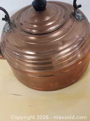 MaxSold Auction: Antique Copper Kettle - Ottawa (Ontario, Canada) SELLER MANAGED Downsizing Online Auction -  Cinnabar