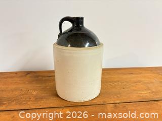 MaxSold Auction: Antique crock jug - Ottawa (Ontario, Canada) SELLER MANAGED Downsizing Online Auction -  Cinnabar