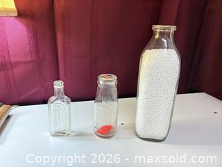 MaxSold Auction: Antique Milk and Oil bottles, Hamilton Dairyland, Stillicious, Dr S. N. Thomas - Ottawa (Ontario, Canada) SELLER MANAGED Downsizing Online Auction -  Cinnabar