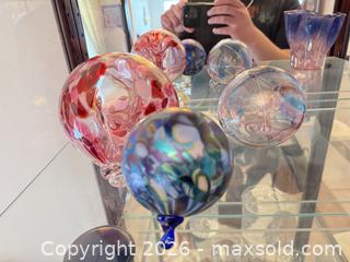 MaxSold Auction: Art glass mystic balls - Ottawa (Ontario, Canada) SELLER MANAGED Downsizing Online Auction -  Cinnabar