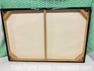 MaxSold Auction: Artistic flowers canvas poster  - Ottawa (Ontario, Canada) SELLER MANAGED Downsizing Online Auction -  Cinnabar