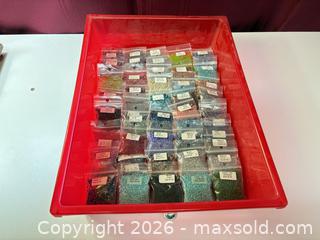 MaxSold Auction: Assorted beads lot 613 - Ottawa (Ontario, Canada) SELLER MANAGED Downsizing Online Auction -  Cinnabar