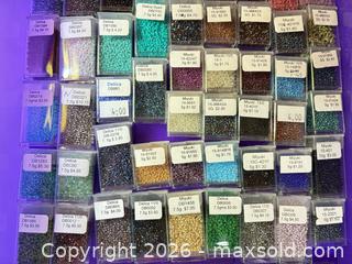 MaxSold Auction: Assorted beads lot 616 - Ottawa (Ontario, Canada) SELLER MANAGED Downsizing Online Auction -  Cinnabar