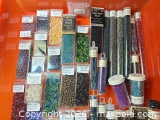 MaxSold Auction: Assorted beads lot 620 - Ottawa (Ontario, Canada) SELLER MANAGED Downsizing Online Auction -  Cinnabar