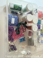 MaxSold Auction: Assorted beads lot 623 - Ottawa (Ontario, Canada) SELLER MANAGED Downsizing Online Auction -  Cinnabar