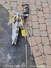 MaxSold Auction: Atlas snowshoes and walking sticks new  - Ottawa (Ontario, Canada) SELLER MANAGED Downsizing Online Auction -  Cinnabar