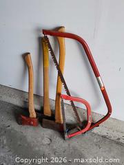 MaxSold Auction: Axes and Saws Lot - Ottawa (Ontario, Canada) SELLER MANAGED Downsizing Online Auction -  Cinnabar
