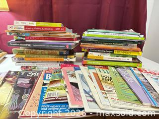 MaxSold Auction: Beading books and magazine collection lot 632 - Ottawa (Ontario, Canada) SELLER MANAGED Downsizing Online Auction -  Cinnabar
