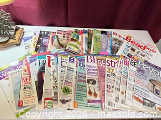 MaxSold Auction: Beading books and magazine collection lot 632 - Ottawa (Ontario, Canada) SELLER MANAGED Downsizing Online Auction -  Cinnabar