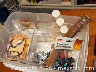 MaxSold Auction: Beading Supples and Cases Lot 601 - Ottawa (Ontario, Canada) SELLER MANAGED Downsizing Online Auction -  Cinnabar