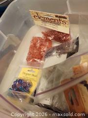 MaxSold Auction: Beading Supples and Cases Lot 601 - Ottawa (Ontario, Canada) SELLER MANAGED Downsizing Online Auction -  Cinnabar