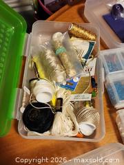 MaxSold Auction: Beading supplies and cases lot 600 - Ottawa (Ontario, Canada) SELLER MANAGED Downsizing Online Auction -  Cinnabar