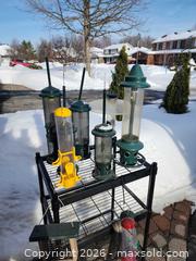 MaxSold Auction: Bird Feeders lot  - Ottawa (Ontario, Canada) SELLER MANAGED Downsizing Online Auction -  Cinnabar