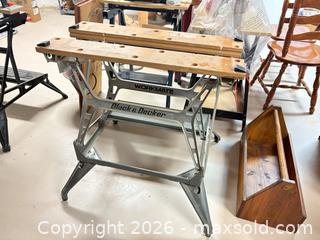 MaxSold Auction: Black & Decker Workmate saw horse lot 437 - Ottawa (Ontario, Canada) SELLER MANAGED Downsizing Online Auction -  Cinnabar