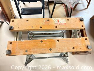MaxSold Auction: Black & Decker Workmate saw horse lot 437 - Ottawa (Ontario, Canada) SELLER MANAGED Downsizing Online Auction -  Cinnabar