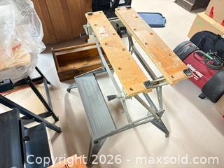 MaxSold Auction: Black & Decker Workmate saw horse lot 437 - Ottawa (Ontario, Canada) SELLER MANAGED Downsizing Online Auction -  Cinnabar