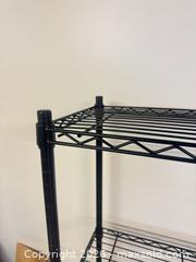 MaxSold Auction: Black metal rolling storage rack lot 317 - Ottawa (Ontario, Canada) SELLER MANAGED Downsizing Online Auction -  Cinnabar
