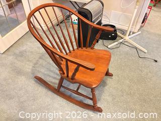 MaxSold Auction: Boston Rocker lot 673 - Ottawa (Ontario, Canada) SELLER MANAGED Downsizing Online Auction -  Cinnabar