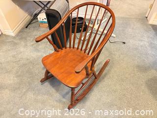 MaxSold Auction: Boston Rocker lot 673 - Ottawa (Ontario, Canada) SELLER MANAGED Downsizing Online Auction -  Cinnabar