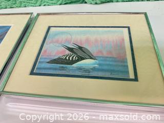 MaxSold Auction: Brown, two loon prints  - Ottawa (Ontario, Canada) SELLER MANAGED Downsizing Online Auction -  Cinnabar