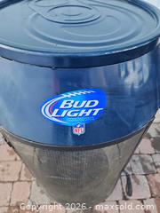 MaxSold Auction: Bud Light NFL Promo Outdoor Fireplace - Ottawa (Ontario, Canada) SELLER MANAGED Downsizing Online Auction -  Cinnabar