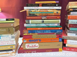MaxSold Auction: Buddhism and Spirituality books lot 647 - Ottawa (Ontario, Canada) SELLER MANAGED Downsizing Online Auction -  Cinnabar