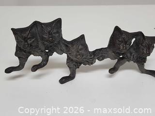 MaxSold Auction: Cast Iron Kitty Cat Key Holder - Ottawa (Ontario, Canada) SELLER MANAGED Downsizing Online Auction -  Cinnabar