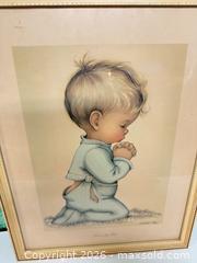 MaxSold Auction: Charlot Byj, “bless us all” print  - Ottawa (Ontario, Canada) SELLER MANAGED Downsizing Online Auction -  Cinnabar