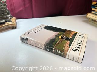 MaxSold Auction: Christopher Reeve Still Me First Edition  - Ottawa (Ontario, Canada) SELLER MANAGED Downsizing Online Auction -  Cinnabar