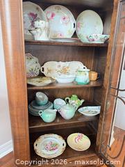 MaxSold Auction: Contents of display case, antique plates etc - Ottawa (Ontario, Canada) SELLER MANAGED Downsizing Online Auction -  Cinnabar