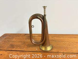 MaxSold Auction: Copper bugle - Ottawa (Ontario, Canada) SELLER MANAGED Downsizing Online Auction -  Cinnabar