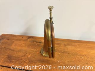 MaxSold Auction: Copper bugle - Ottawa (Ontario, Canada) SELLER MANAGED Downsizing Online Auction -  Cinnabar