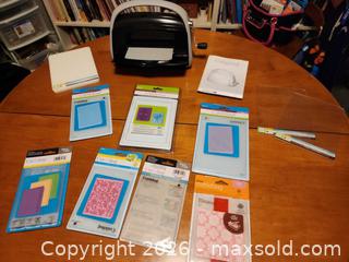 MaxSold Auction: Cuttlebug machine and accessories - Ottawa (Ontario, Canada) SELLER MANAGED Downsizing Online Auction -  Cinnabar