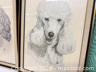 MaxSold Auction: DB, dog portraits  - Ottawa (Ontario, Canada) SELLER MANAGED Downsizing Online Auction -  Cinnabar