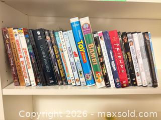 MaxSold Auction: DVD and VHS collection lot 669 - Ottawa (Ontario, Canada) SELLER MANAGED Downsizing Online Auction -  Cinnabar