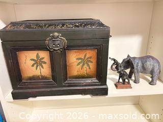 MaxSold Auction: Elephant decor lot 663 - Ottawa (Ontario, Canada) SELLER MANAGED Downsizing Online Auction -  Cinnabar