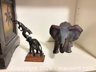 MaxSold Auction: Elephant decor lot 663 - Ottawa (Ontario, Canada) SELLER MANAGED Downsizing Online Auction -  Cinnabar