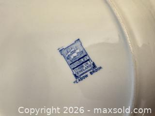 MaxSold Auction: Flow blue and transferware plates  - Ottawa (Ontario, Canada) SELLER MANAGED Downsizing Online Auction -  Cinnabar