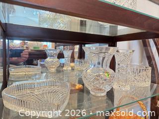 MaxSold Auction: Four Waterford Crystal dishes  - Ottawa (Ontario, Canada) SELLER MANAGED Downsizing Online Auction -  Cinnabar