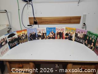 MaxSold Auction: Frasier complete series on DVD - Ottawa (Ontario, Canada) SELLER MANAGED Downsizing Online Auction -  Cinnabar