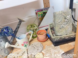 MaxSold Auction: Garden decorations lot  - Ottawa (Ontario, Canada) SELLER MANAGED Downsizing Online Auction -  Cinnabar