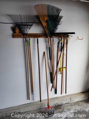 MaxSold Auction: Garden Tool Lot Rakes more - Ottawa (Ontario, Canada) SELLER MANAGED Downsizing Online Auction -  Cinnabar