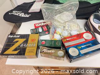 MaxSold Auction: Golf supplies - new shoes, balls, bags and more  - Ottawa (Ontario, Canada) SELLER MANAGED Downsizing Online Auction -  Cinnabar