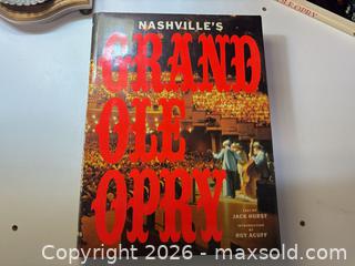 MaxSold Auction: Grand Ole Opry Signed Books lot 372 - Ottawa (Ontario, Canada) SELLER MANAGED Downsizing Online Auction -  Cinnabar